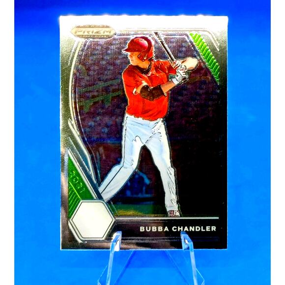 2021 Panini Prizm Draft Picks - Bubba Chandler #PDP72 (RC) - Picture 2 of 7